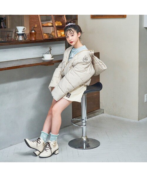 セール】ガーリー中綿アウター（ダウンジャケット/コート