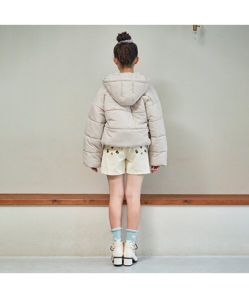 algy(アルジー)の「ガーリー中綿アウター(ダウンジャケット/コート・キッズ・ブラック/ベージュ・X-SMALL/SMALL/MEDIUM/XX-SMALL)」の17枚目の写真