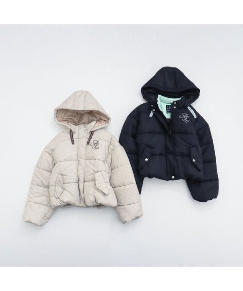 セール】ガーリー中綿アウター（ダウンジャケット/コート）｜algy