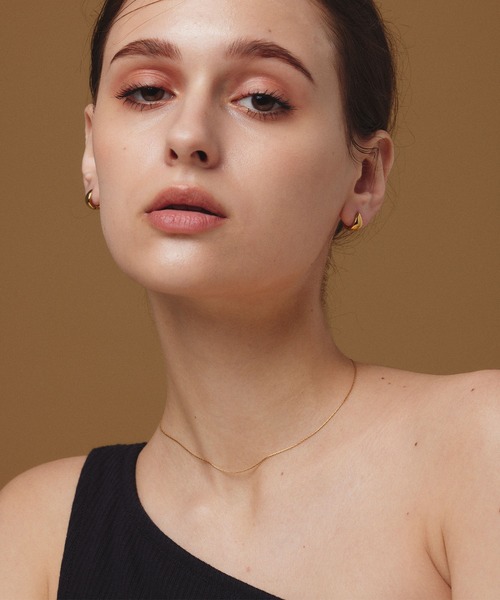 CENE（セネ）の「【CENE】セネ/0.6mmチェーンネックレス/34cm（ネックレス・レディース・ゴールド/シルバー/ピンクゴールド・FREE）」の4枚目の写真