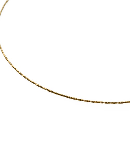 CENE（セネ）の「【CENE】セネ/0.6mmチェーンネックレス/34cm（ネックレス・レディース・ゴールド/シルバー/ピンクゴールド・FREE）」の10枚目の写真