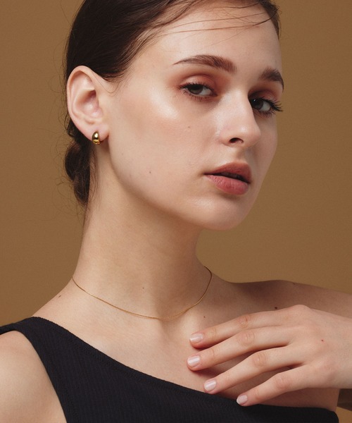 CENE（セネ）の「【CENE】セネ/0.6mmチェーンネックレス/34cm（ネックレス・レディース・ゴールド/シルバー/ピンクゴールド・FREE）」の5枚目の写真