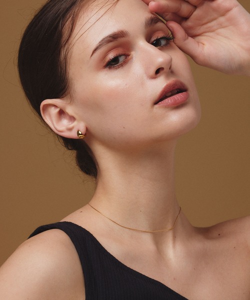 CENE（セネ）の「【CENE】セネ/0.6mmチェーンネックレス/34cm（ネックレス・レディース・ゴールド/シルバー/ピンクゴールド・FREE）」の6枚目の写真