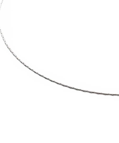 CENE（セネ）の「【CENE】セネ/0.6mmチェーンネックレス/34cm（ネックレス・レディース・ゴールド/シルバー/ピンクゴールド・FREE）」の18枚目の写真