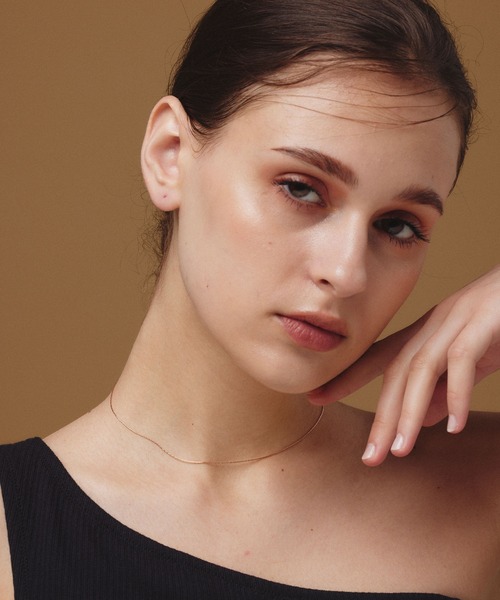 CENE（セネ）の「【CENE】セネ/0.6mmチェーンネックレス/34cm（ネックレス・レディース・ゴールド/シルバー/ピンクゴールド・FREE）」の15枚目の写真