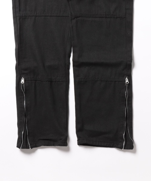 Burner（バーナー）の「【OKUOKU　0909】ジップデザイン　ストレートパンツ　oku-bottom-703936958365-36（その他パンツ・メンズ・ブラック・M/S/L）」の8枚目の写真