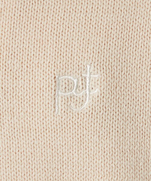 green label relaxing（グリーンレーベルリラクシング）の「【WEB限定】＜kinoko.さん × GLR or＞ハーフジップ ニット プルオーバー（ニット/セーター・メンズ・オフホワイト/オレンジ系その他/ネイビー・M/L/S）」の12枚目の写真