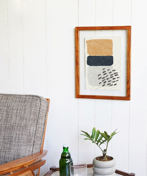 journal standard Furniture （ジャーナルスタンダードファニチャー）の「RONDA Frame A4 4th　ロンダフレーム ※ ガラス フォトフレーム 額縁（フォトフレーム・レディース・ベージュ/ブラウン・FREE）」の18枚目の写真