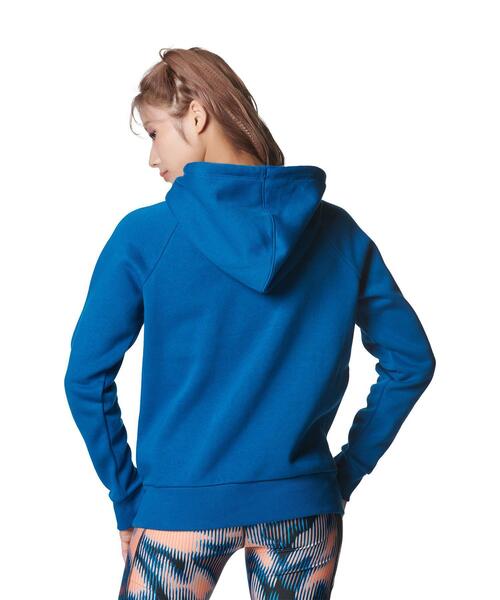 UNDER ARMOUR(アンダーアーマー)の「UAライバルフリース プリント プルオーバー フーディー(トレーニング/レディース)(スウェット・レディース・ブルー系・L/S/XL/M)」の7枚目の写真