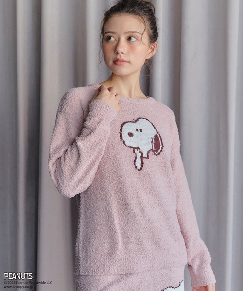 定番のお歳暮 セール】【ピーナッツ/PEANUTS】スヌーピーフェイスふわふわ ルームウェア・パジャマ