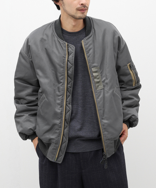 marka（マーカ）の「【MARKA / マーカ】 MA-1（MA-1・メンズ・ブラック/チャコールグレー・2）」の4枚目の写真