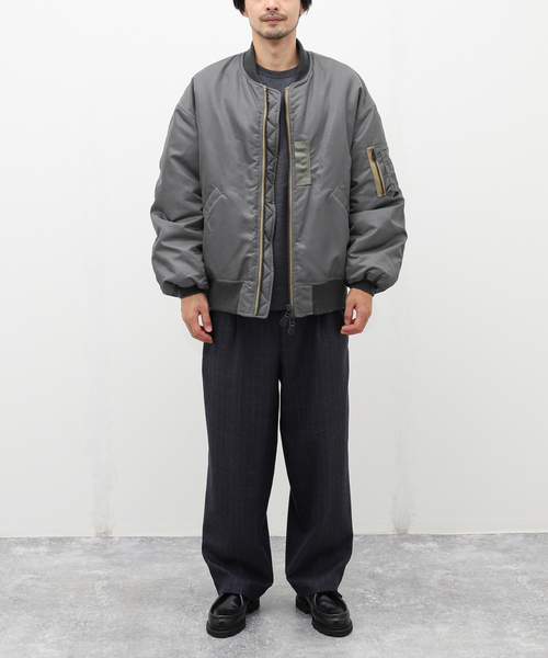 marka（マーカ）の「【MARKA / マーカ】 MA-1（MA-1・メンズ・ブラック/チャコールグレー・2）」の5枚目の写真