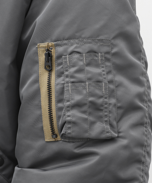 marka（マーカ）の「【MARKA / マーカ】 MA-1（MA-1・メンズ・ブラック/チャコールグレー・2）」の13枚目の写真