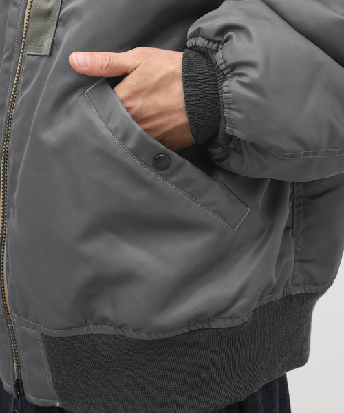 marka（マーカ）の「【MARKA / マーカ】 MA-1（MA-1・メンズ・ブラック/チャコールグレー・2）」の14枚目の写真