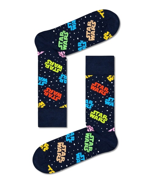 Happy Socks（ハッピーソックス）の「【Happy Socks × Star Wars】  Limited sock（ソックス/靴下・レディース・ブルー/ブラック系その他/イエロー/ネイビー/ブラック/レッド/ライトグリーン/ホワイト・SMALL/MEDIUM）」の5枚目の写真