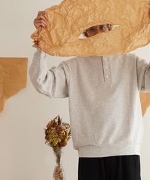 PR01.（ピーアールワン）の「Healthknit CLASSIC SWEAT HENLEY L/S (54005)（スウェット）」