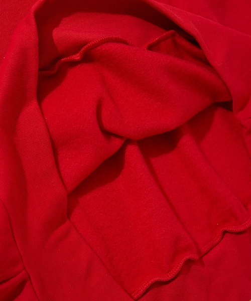 Healthknit（ヘルスニット）の「Healthknit CLASSIC SWEAT HENLEY L/S (54005)（スウェット・メンズ・スミクロ/ヘザーグレー/レッド/サンドベージュ・LARGE/MEDIUM/X-LARGE）」の9枚目の写真