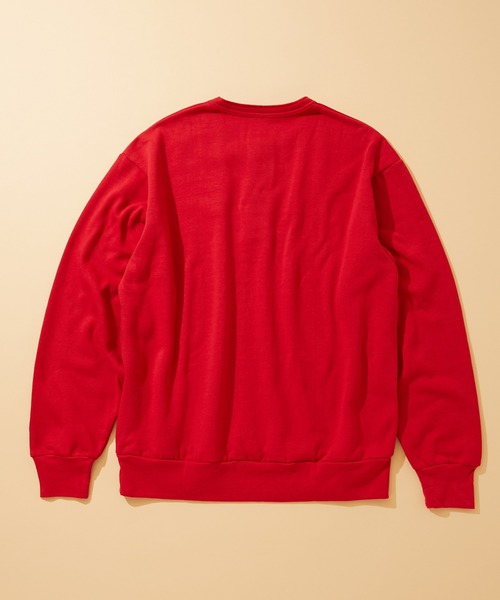 Healthknit（ヘルスニット）の「Healthknit CLASSIC SWEAT HENLEY L/S (54005)（スウェット・メンズ・スミクロ/ヘザーグレー/レッド/サンドベージュ・LARGE/MEDIUM/X-LARGE）」の6枚目の写真