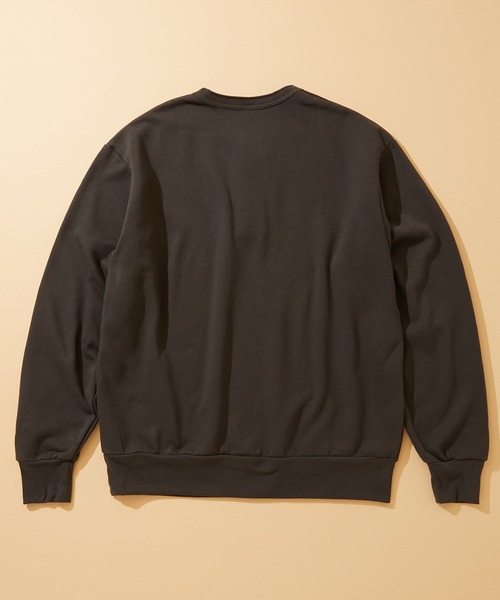 Healthknit（ヘルスニット）の「Healthknit CLASSIC SWEAT HENLEY L/S (54005)（スウェット・メンズ・スミクロ/ヘザーグレー/レッド/サンドベージュ・LARGE/MEDIUM/X-LARGE）」の11枚目の写真