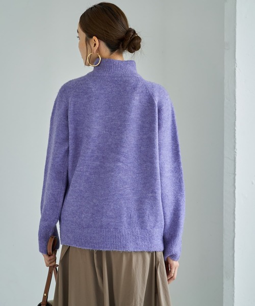 ヤク風タートルネックニットトップス（ニット/セーター）｜STYLE DELI