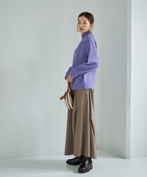 ヤク風タートルネックニットトップス(ニット/セーター)|STYLE DELI ヤク風タートルネックニットトップス(ニット/セーター)|STYLE DELI