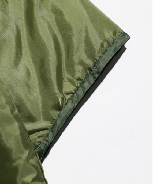 made in standard (メイドインスタンダード)の「MADE IN STANDARD/メイドインスタンダード REVERSIBLE NIGHT CAMO LINER リバーシブルキルトライナーコート(ミリタリージャケット・メンズ・ブラック/オリーブ・FREE)」の9枚目の写真