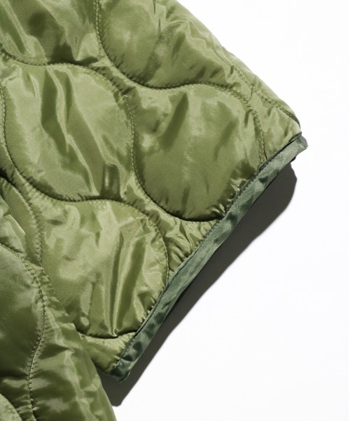 made in standard (メイドインスタンダード)の「MADE IN STANDARD/メイドインスタンダード REVERSIBLE NIGHT CAMO LINER リバーシブルキルトライナーコート(ミリタリージャケット・メンズ・ブラック/オリーブ・FREE)」の11枚目の写真