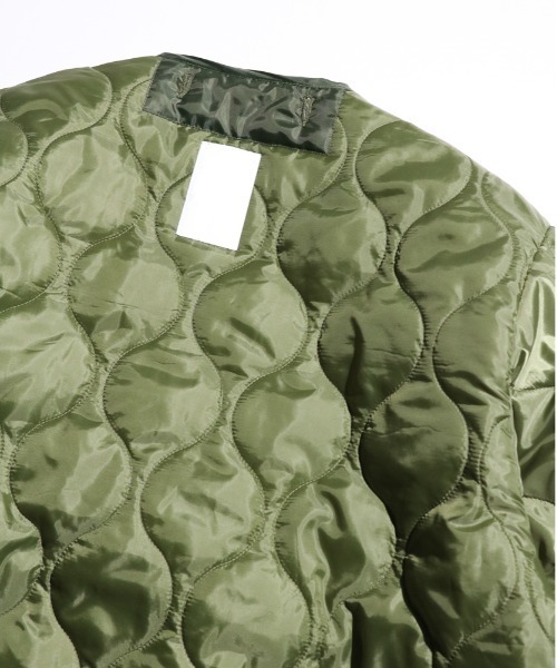 made in standard (メイドインスタンダード)の「MADE IN STANDARD/メイドインスタンダード REVERSIBLE NIGHT CAMO LINER リバーシブルキルトライナーコート(ミリタリージャケット・メンズ・ブラック/オリーブ・FREE)」の14枚目の写真