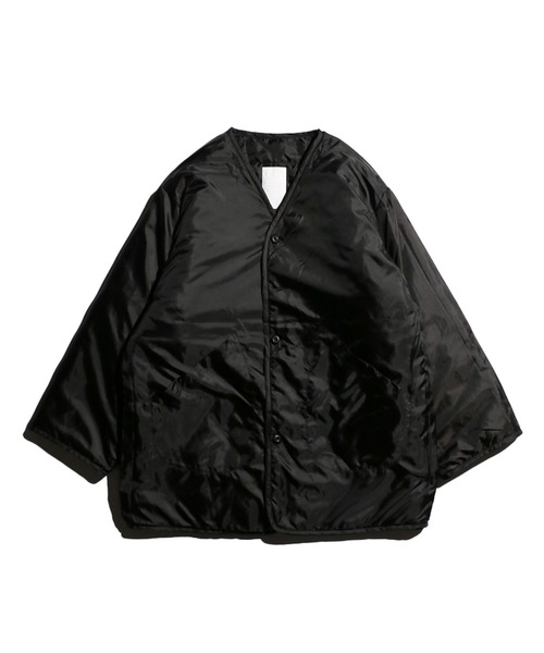 made in standard (メイドインスタンダード)の「MADE IN STANDARD/メイドインスタンダード REVERSIBLE NIGHT CAMO LINER リバーシブルキルトライナーコート(ミリタリージャケット・メンズ・ブラック/オリーブ・FREE)」の17枚目の写真