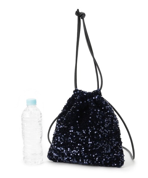 grove（グローブ）の「◆スパンコール巾着2WAYショルダー（ショルダーバッグ・レディース・ブラック系3/ネイビー系3/グレー系3・00）」の22枚目の写真