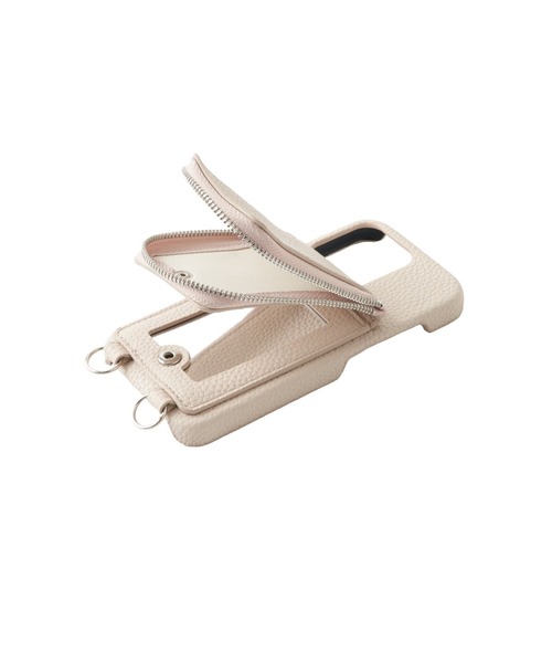 MARTE(マルテ)の「Shoulder strap iphone case/iPhone13pro/ショルダーストラップiPhoneケース(スマホケース/カバー・レディース・ブラック/アイボリー/ライトパープル・iPhone 13 Pro)」の14枚目の写真