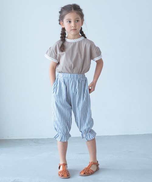 pairmanon（ペアマノン）の「8分丈キャンディパンツ（その他パンツ・キッズ・レッド系その他2・120/100/130/140/150/90/110）」の3枚目の写真