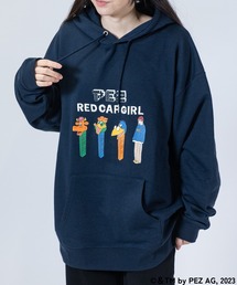 Red Cap Girl | 【a-r】〔PEZ×RedCapGirl〕イラスト刺繍＆プリント オーバーサイズ HOODIE(パーカー)