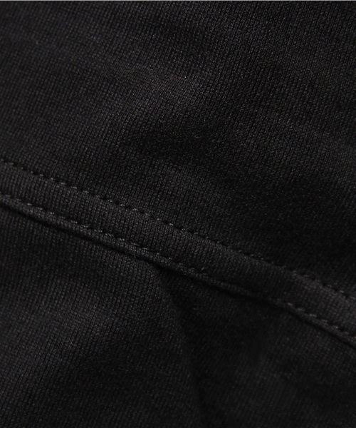 WEGO（ウィゴー）の「WEGO/サイドZIPロングTシャツ（Tシャツ/カットソー・メンズ・ホワイト/ブラック・MEDIUM/LARGE）」の5枚目の写真