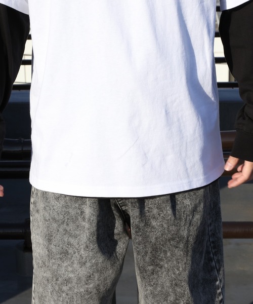8(eight)(エイト)の「グラフィックレイヤードT(Tシャツ/カットソー・メンズ・ホワイト系その他2/ホワイト系その他/ブラック系その他2/ネイビー系/ピンク系その他/ブラック系その他・LARGE/MEDIUM)」の12枚目の写真