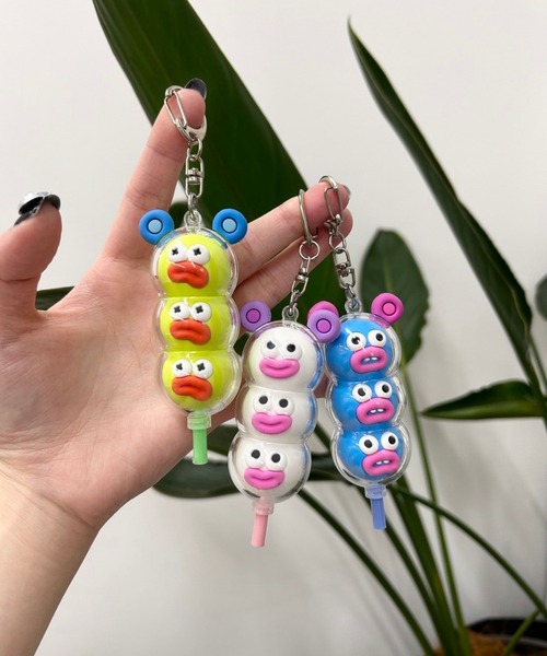 WEGO（ウィゴー）の「WEGO/だんごモンスターキーホルダー（キーホルダー・レディース・その他1/その他2/その他4/その他3/その他5・FREE）」の14枚目の写真