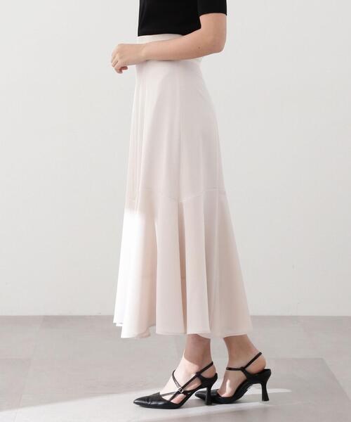 PROPORTION BODY DRESSING（プロポーションボディドレッシング）の「マーメイドサテンスカート / 1214120207（スカート・レディース・オフホワイト/ベージュ/ブラック・X-SMALL/SMALL/MEDIUM）」の14枚目の写真