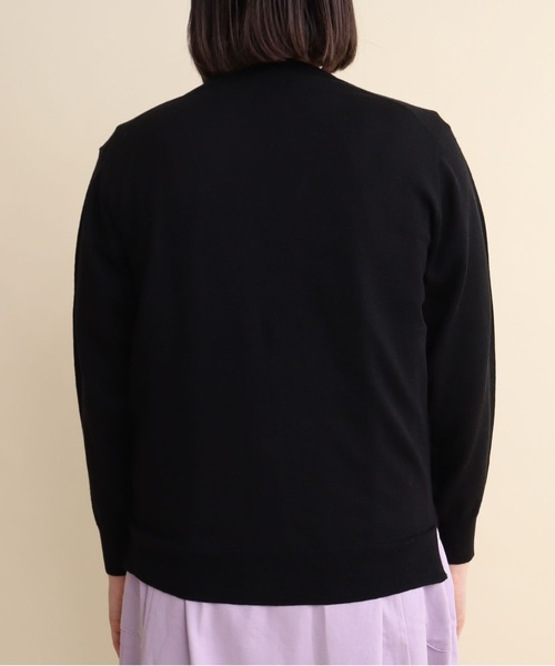 【セール】C/Li 数字刺繍 Vカーディガン（カーディガン/ボレロ）｜I am I in fact...（アイアムアイインファクト）