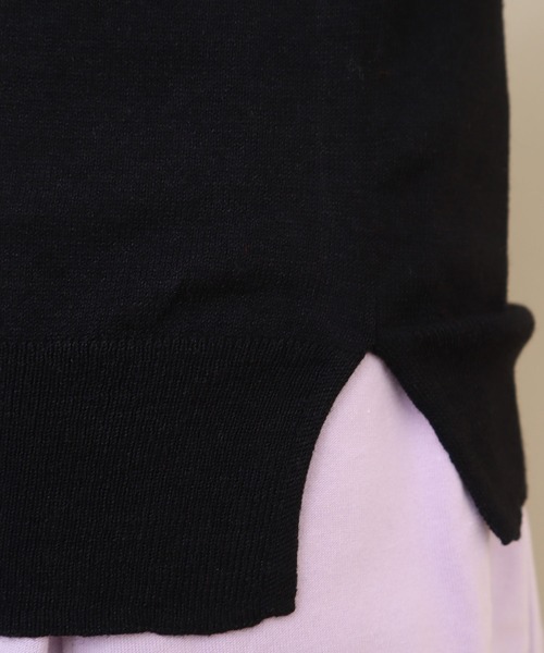 【セール】C/Li 数字刺繍 Vカーディガン（カーディガン/ボレロ）｜I am I in fact...（アイアムアイインファクト）