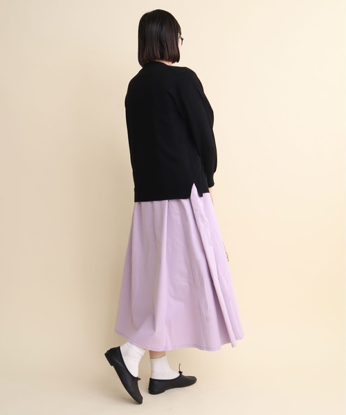 【セール】C/Li 数字刺繍 Vカーディガン（カーディガン/ボレロ）｜I am I in fact...（アイアムアイインファクト）