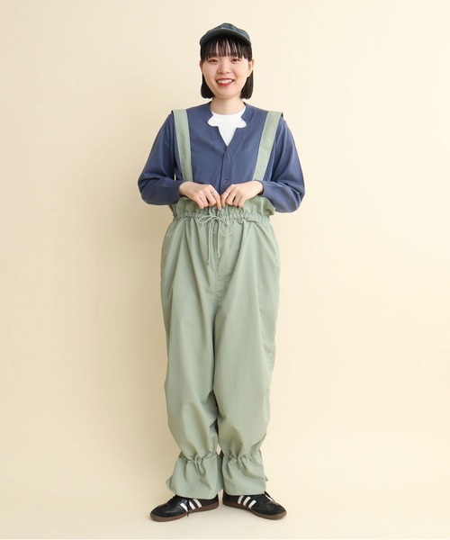 【セール】C/Li 数字刺繍 Vカーディガン（カーディガン/ボレロ）｜I am I in fact...（アイアムアイインファクト）