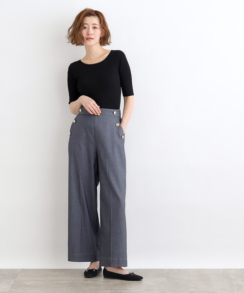 grove（グローブ）の「◆【前後2WAY】ラメプルオーバーニット（ニット/セーター・レディース・オフホワイト/ブラック/ダークブラウン・02/03/01）」の20枚目の写真