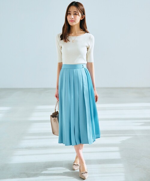 grove（グローブ）の「◆【前後2WAY】ラメプルオーバーニット（ニット/セーター・レディース・オフホワイト/ブラック/ダークブラウン・02/03/01）」の14枚目の写真