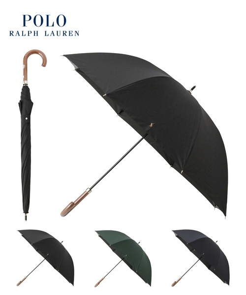 遮光 耐風 晴雨兼用日傘 ”デルタ”（長傘）｜POLO RALPH LAUREN（ポロ