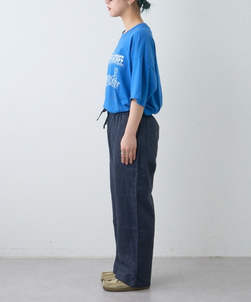 GEVACO（ゲバコ）の「【UNISEX】【GEVACO / ゲバコ】コットンリネンイージーワイドパンツ（その他パンツ・メンズ・ネイビー/アイボリー/グリーン/イエロー・SMALL/MEDIUM/X-SMALL）」の17枚目の写真