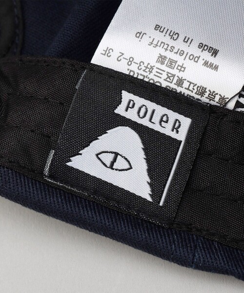 POLeR（ポーラー）の「POLeR/ポーラー CLASSIC BASEBALL CAP / クラシック ベースボール キャップ（キャップ・メンズ・ネイビー/ブラック・ONE SIZE）」の11枚目の写真