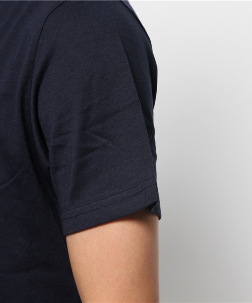 ikka（イッカ）の「GIZAフレンチロゴクルーネックT（Tシャツ/カットソー・メンズ・ネイビー/オフホワイト/オリーブ/マスタード・LARGE/MEDIUM/X-LARGE/SMALL）」の10枚目の写真