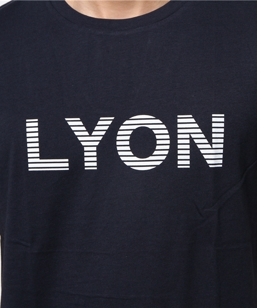 ikka（イッカ）の「GIZAフレンチロゴクルーネックT（Tシャツ/カットソー・メンズ・ネイビー/オフホワイト/オリーブ/マスタード・LARGE/MEDIUM/X-LARGE/SMALL）」の12枚目の写真