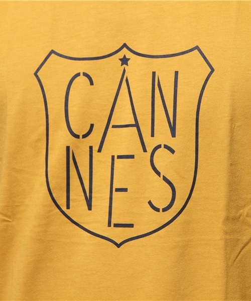 ikka（イッカ）の「GIZAフレンチロゴクルーネックT（Tシャツ/カットソー・メンズ・ネイビー/オフホワイト/オリーブ/マスタード・LARGE/MEDIUM/X-LARGE/SMALL）」の9枚目の写真