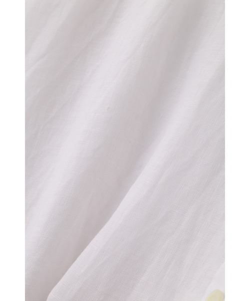 MARGARET HOWELL(マーガレットハウエル)の「LINEN VOILE(シャツ/ブラウス・レディース・ダークブラウン/ホワイト/オリーブ・3/2/1)」の7枚目の写真